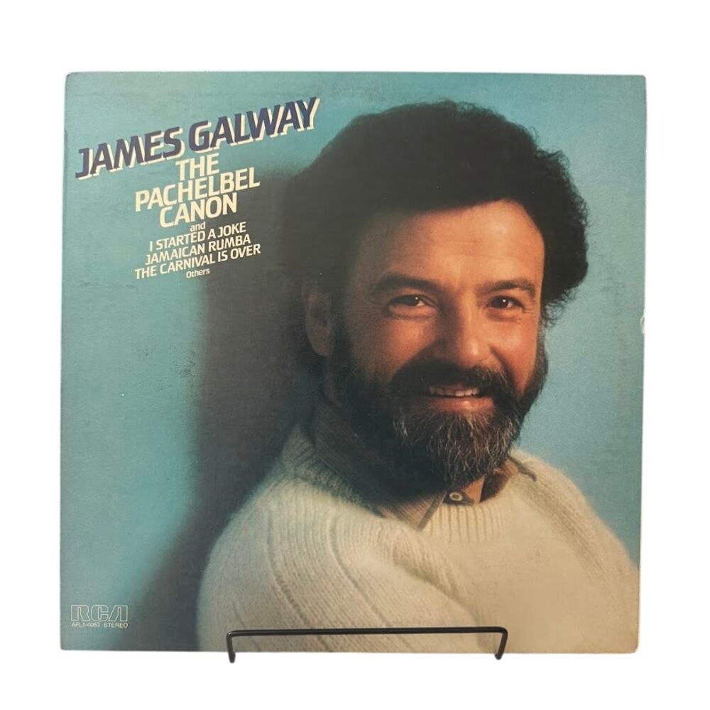 James Galway The Pachelbel Canon Vinyl Record 1981 RCA AFL1-4063
